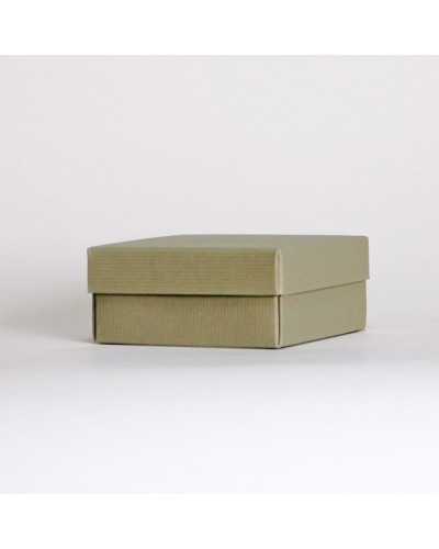 Two piece kraft box