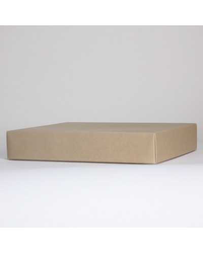 Two piece kraft box