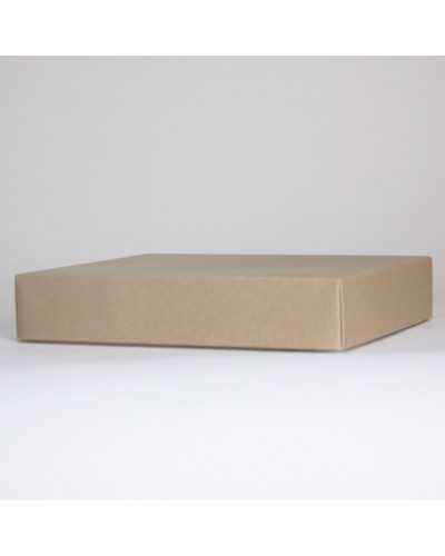 Two piece kraft box