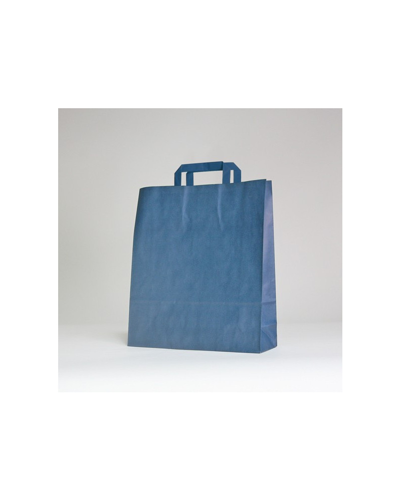 Colored Kraft Flat handles bag