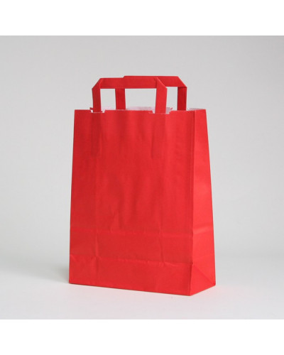 Gekleurde kraft papieren zak BOX