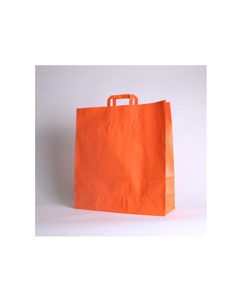 Colored Kraft Flat handles bag