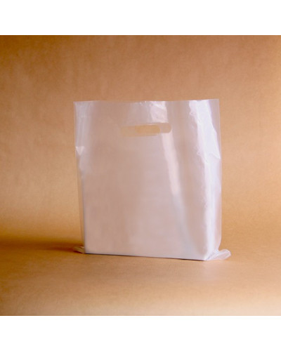 Die cut plastic bag 100