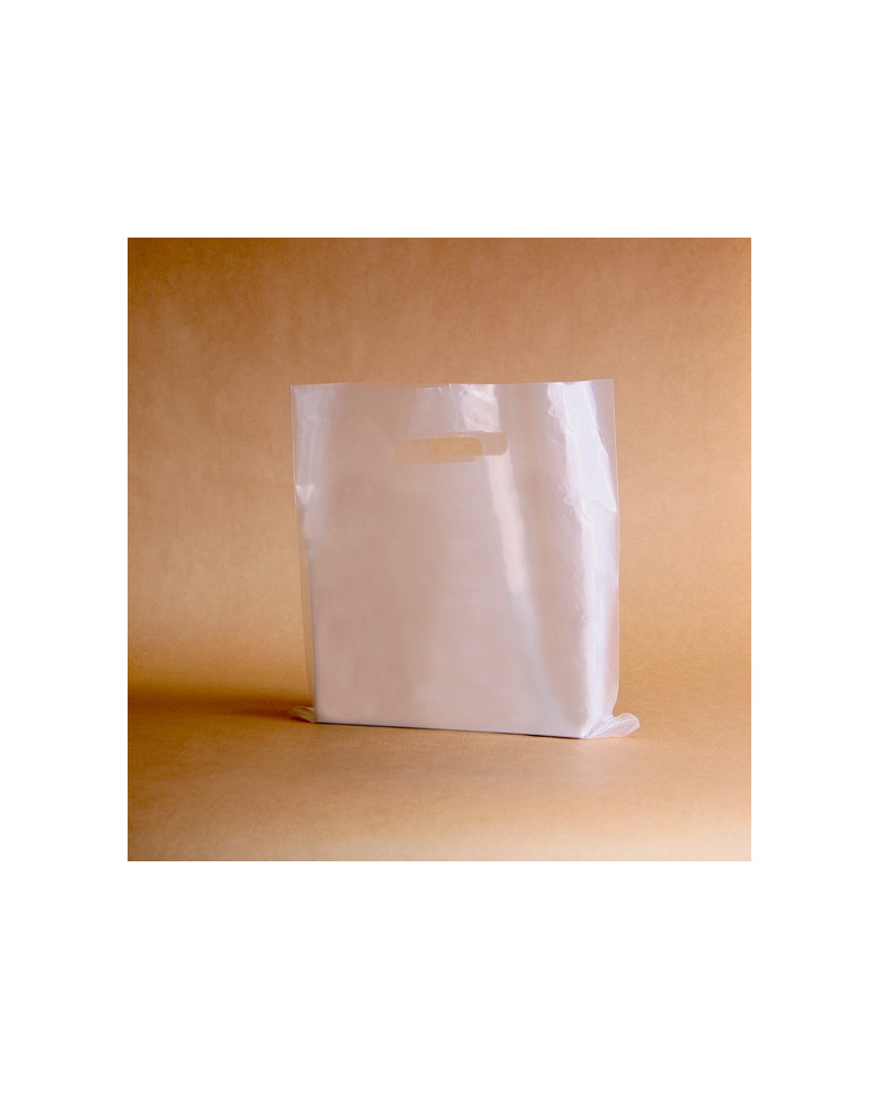 Die cut plastic bag 100