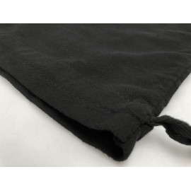 Brushed cotton pouch