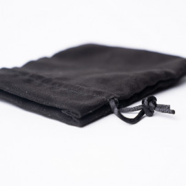 Suede pouch