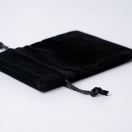 Suede pouch