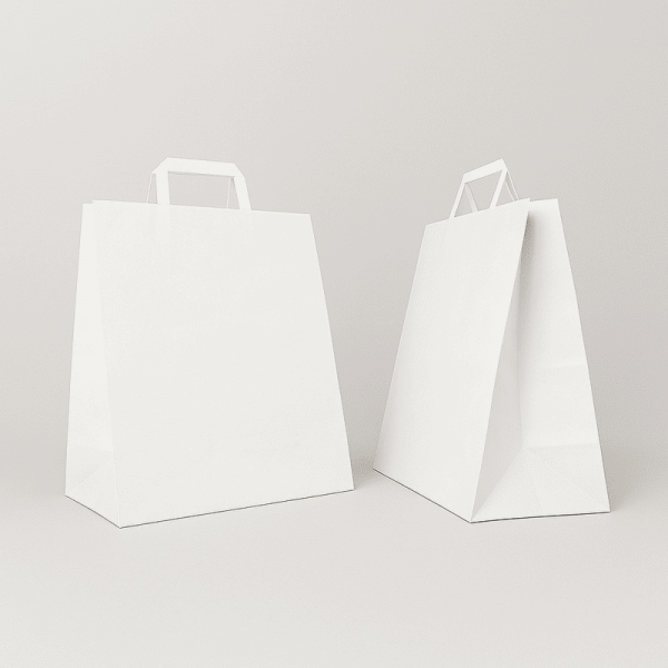 BOLSA DE PAPEL ASA PLANA | 28x17x32