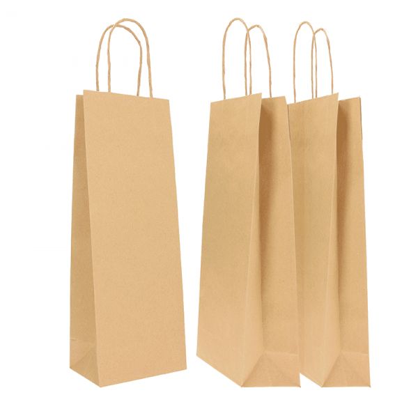 SAC PAPIERPOIGNÉE TORSADÉE | 14X09X38