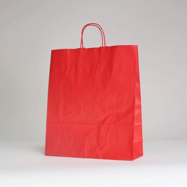 SACCHETTO DI CARTA CON MANICO RITORTO | 45x15x50